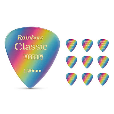 Pick Boy Rainbow Cellulose Vintage Guitar Picks