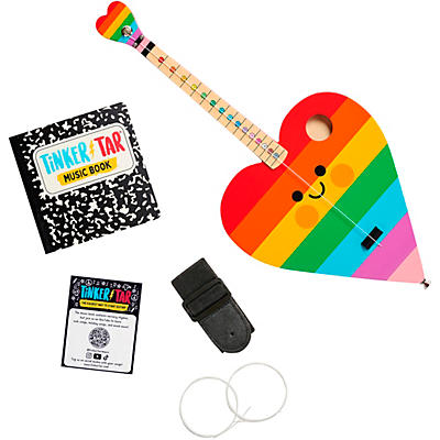 Tinker Tar Rainbow Heart Guitar