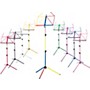 Open-Box K&M Classic Music Stand Condition 1 - Mint Blue