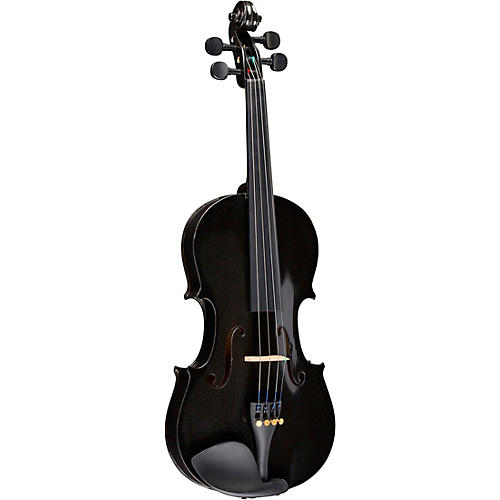 Bellafina Rainbow Series Black Violin Outfit 4/4 Size