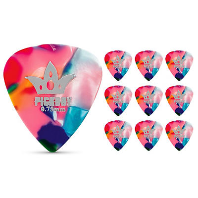 Pick Boy Raindrop Multi-Color Cellulose Guitar Picks