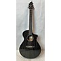 Used Breedlove Rainforest S African Mahogany Concert Acoustic Electric Guitar Black Gold