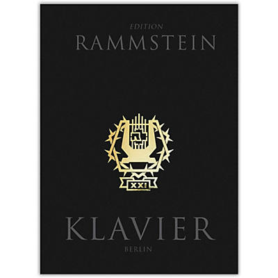 Music Sales Rammstein - Klavier Piano/Vocal/Guitar Artist Songbook Hardcover with CD