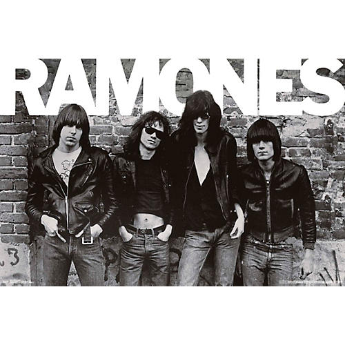 Trends International Ramones Group Poster Rolled Unframed