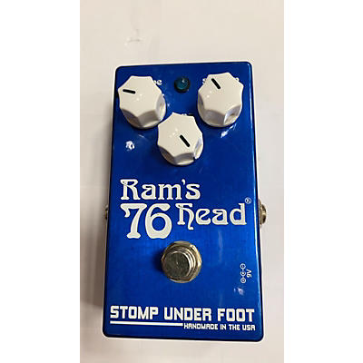 Stomp Under Foot Rams Head Effect Pedal