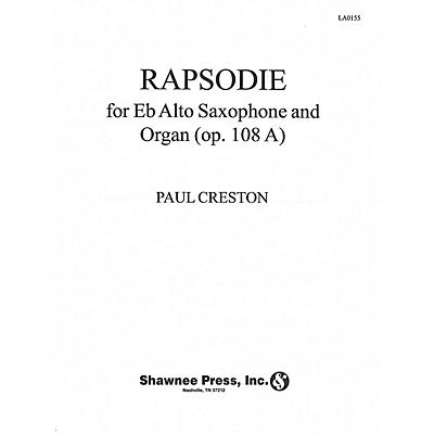 Hal Leonard Rapsodie for E Flat Alto Saxophone and Organ Alto Saxophone/Organ