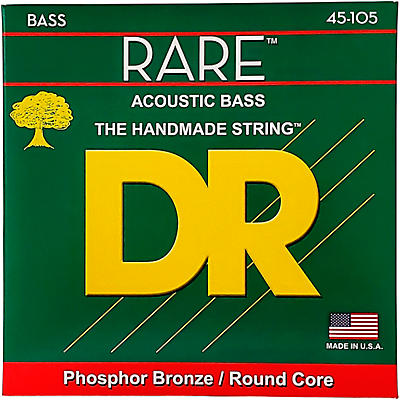 DR Strings Rare Phosphor Bronze Acoustic Bass Strings