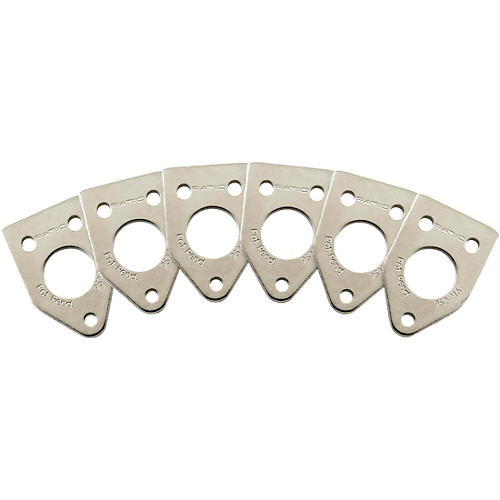 Graph Tech Ratio InvisoMatch Installation Plates (Pack of 6) Nickel