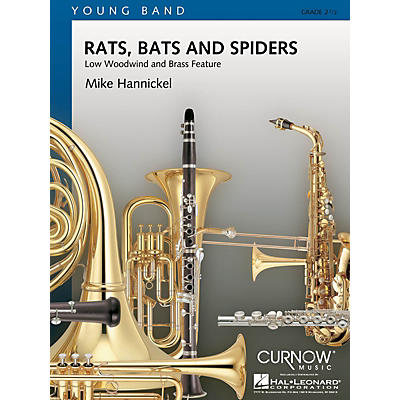 Curnow Music Rats, Bats and Spiders (Grade 2.5 - Score and Parts) Concert Band Level 2.5 Composed by Mike Hannickel