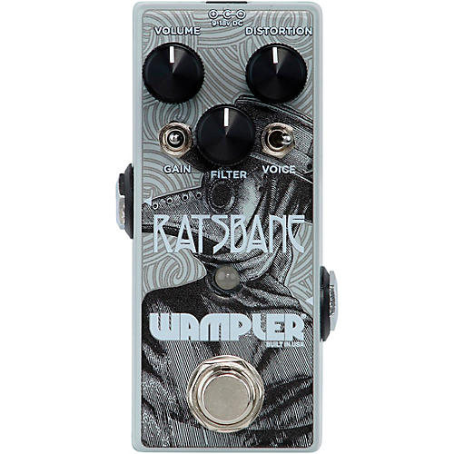 Wampler Ratsbane Distortion Effects Pedal Condition 1 - Mint Gray