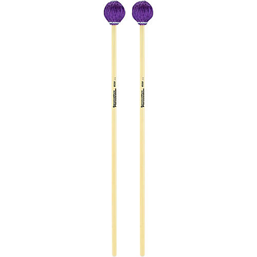 Innovative Percussion Rattan Series Vibraphone/Marimba Mallets Very Hard Purple Yarn