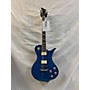Used Fernandes Ravelle Solid Body Electric Guitar Blue
