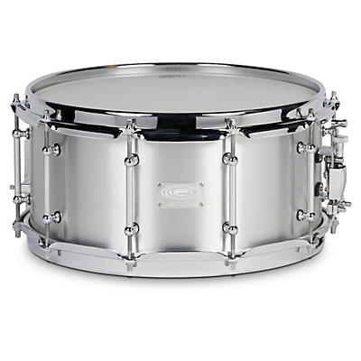 Orange County Drum & Percussion Raw Aluminum Snare Drum -