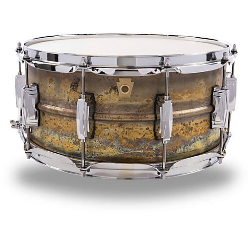 Ludwig Raw Brass Snare Drum 14 x 6.5 in.