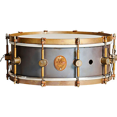 A&F Drum  Co Raw Copper Snare Drum
