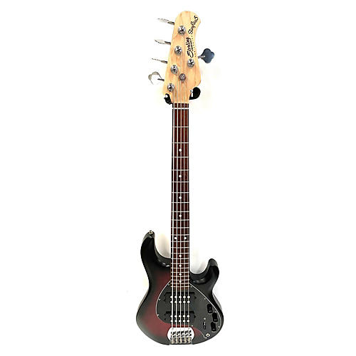 Sterling by Music Man Ray 5 SUB Series Electric Bass Guitar ruby red