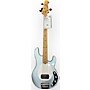 Used Sterling by Music Man Ray34 Electric Bass Guitar Metallic Silver
