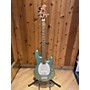 Used Sterling by Music Man Ray34 Electric Bass Guitar Seafoam Sparkle