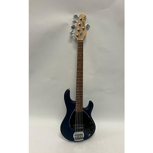Sterling by Music Man Ray5 5 String Electric Bass Guitar Trans Blue