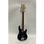 Used Sterling by Music Man Ray5 5 String Electric Bass Guitar Trans Blue