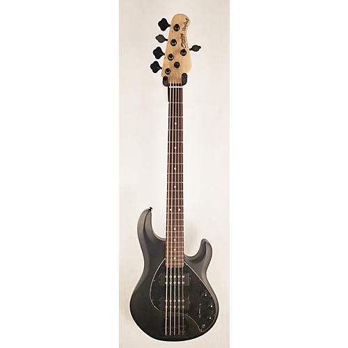 Sterling by Music Man Ray5 5 String Electric Bass Guitar stealth black