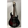 Used Sterling by Music Man Ray5 5 String Electric Bass Guitar Ruby Red Burst Satin