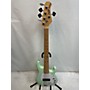 Used Sterling by Music Man Ray5 5 String Electric Bass Guitar Mint Green