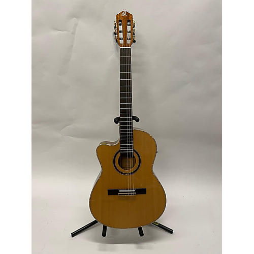 Ortega Rce138-t4-l Nylon String Acoustic Guitar Natural