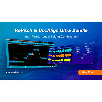 SYNCHRO ARTS RePitch and VocAlign Ultra Bundle