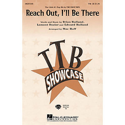 Hal Leonard Reach Out, I'll Be There ShowTrax CD by The Four Tops Arranged by Mac Huff