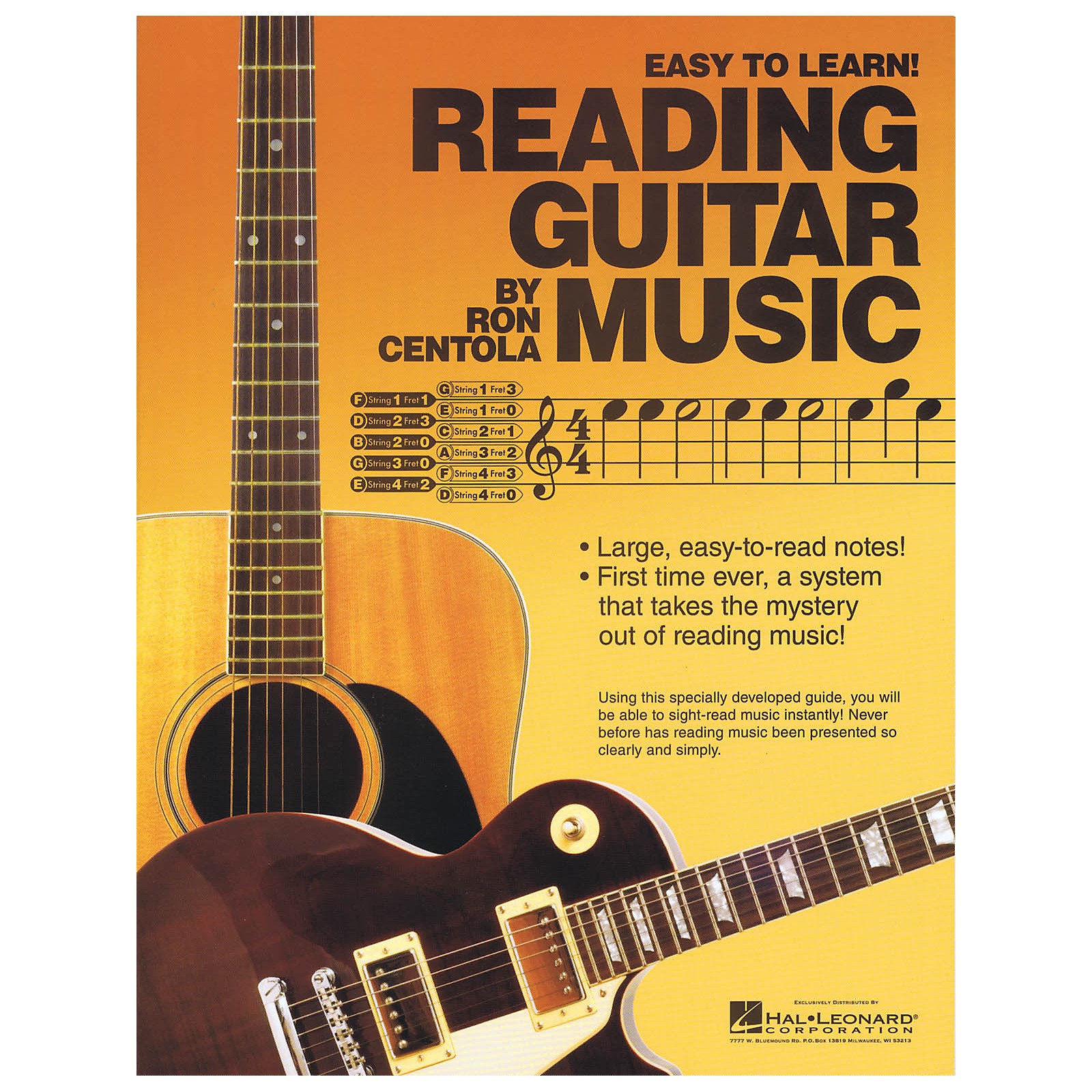 CSI Reading Guitar Music Book Series Softcover Written by Ron Centola ...