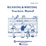 Lee Roberts Reading & Writing - Teacher's Manual Books 1 and 2 Pace Piano Education Series Softcover by Robert Pace