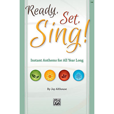 Alfred Ready, Set, Sing! - SAB Choral Book
