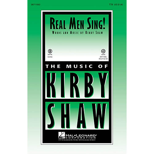 Hal Leonard Real Men Sing! ShowTrax CD Composed by Kirby Shaw