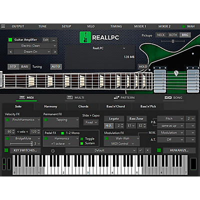 MusicLab RealLPC 6 Virtual Guitar Instrument Software