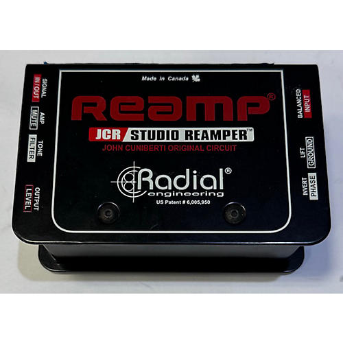 Radial Engineering Reamp JCR Studio Reamper Direct Box
