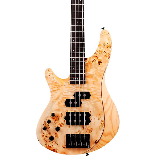 Schecter Guitar Research Reaper-4 Left-Handed Electric Bass Natural Satin