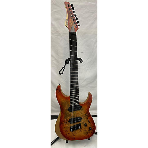 Schecter Guitar Research Reaper 7 MS 7-STRING Solid Body Electric Guitar INFERNOBURST