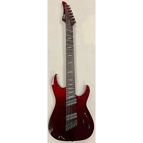 Schecter Guitar Research Reaper 7 MS Elite Solid Body Electric Guitar bloodburst