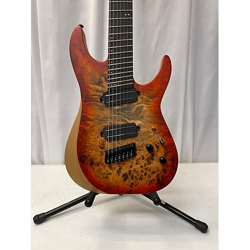 Schecter Guitar Research Reaper 7 Solid Body Electric Guitar Inferno Burst