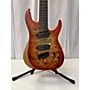 Used Schecter Guitar Research Reaper 7 Solid Body Electric Guitar Inferno Burst
