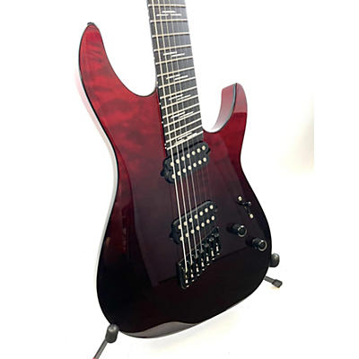 Schecter Guitar Research Reaper 7 String Multi-scale Solid Body Electric Guitar