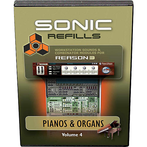 Reason 3 Refills Vol. 04: Piano and Organs