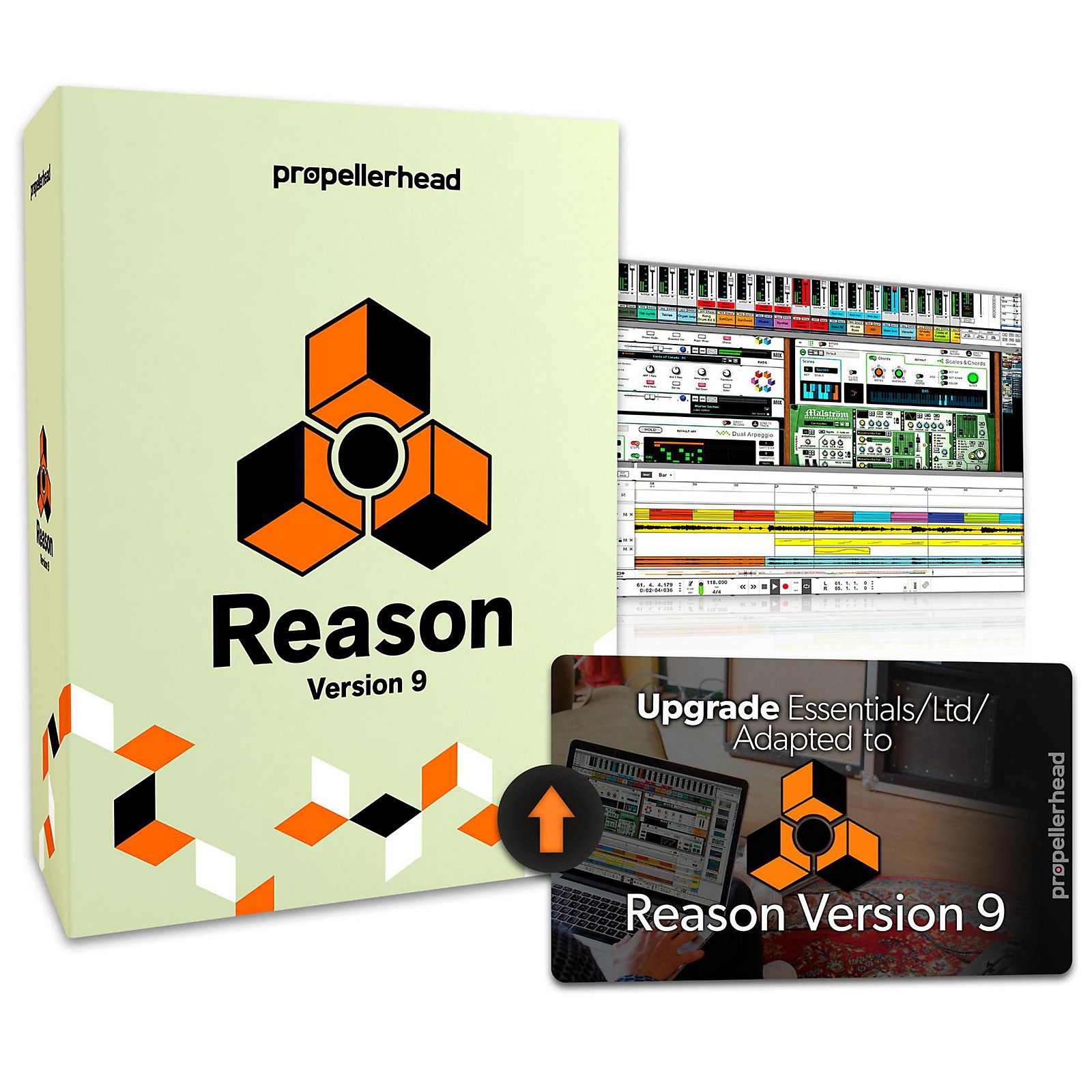 Reason Studios Reason 9.5 Upgrade from Essentials/Ltd/Adapted ...