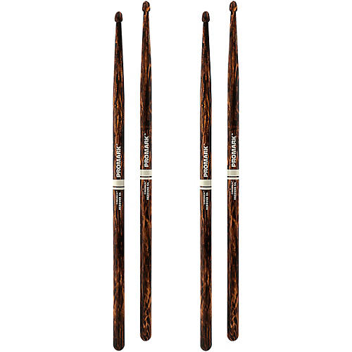 Promark Rebound FireGrain Drum Sticks 2 Pack 5A Wood