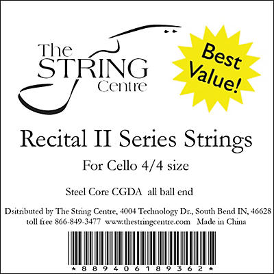 The String Centre Recital II Cello String Set