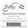 The String Centre Recital II Violin String set 1/8 Size1/8 Size