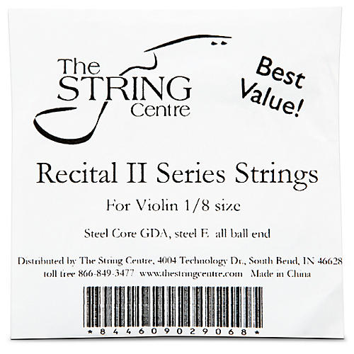 The String Centre Recital II Violin String set 1/8 Size
