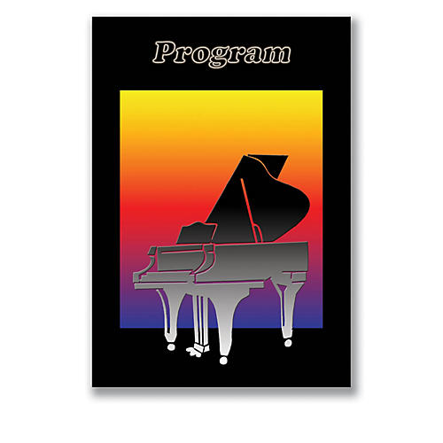 SCHAUM Recital Program #78 - Piano Silhouette Educational Piano Series Softcover