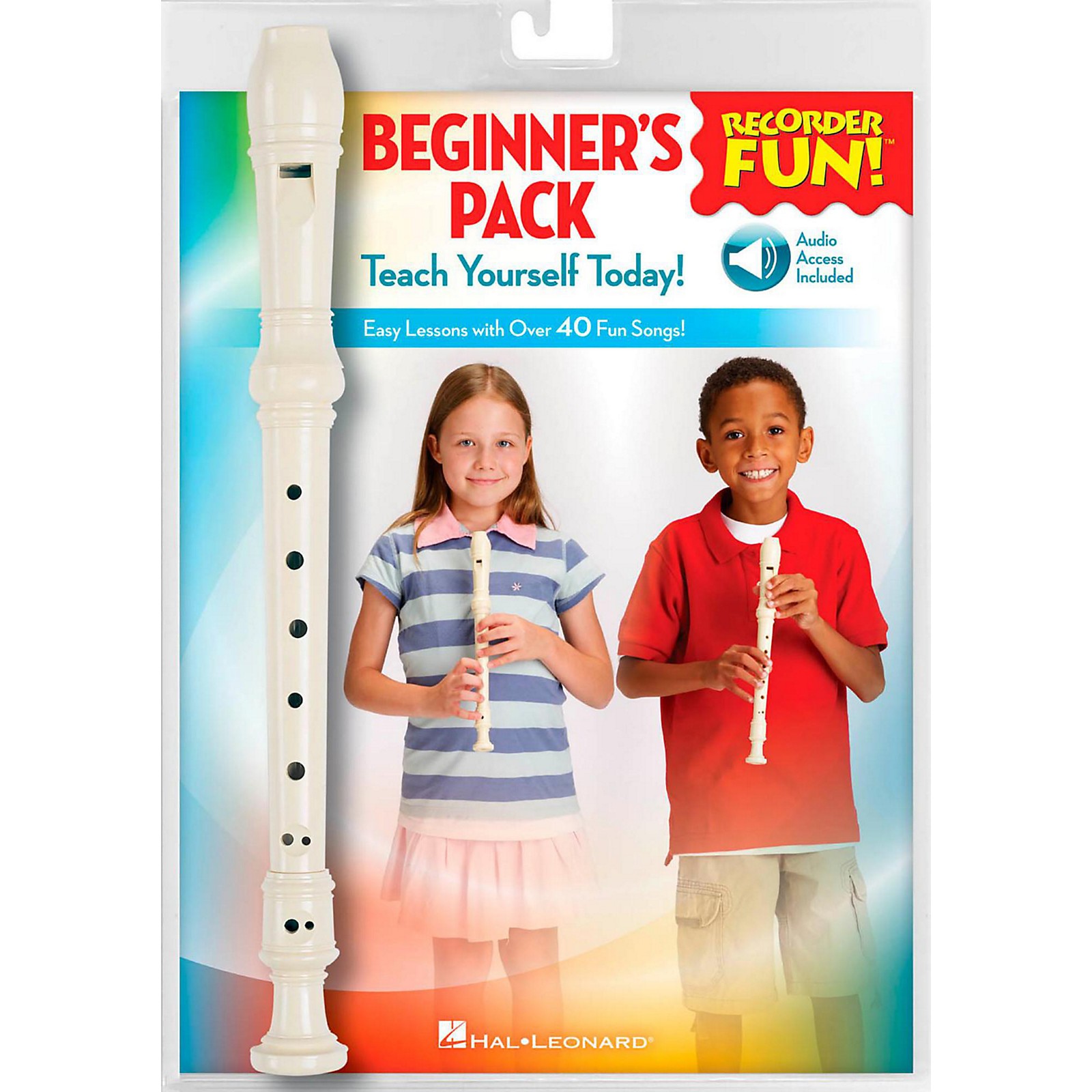 Hal Leonard Recorder Fun! Beginner's Pack Audio/Instrument Musician's Friend